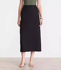 Petite LOFT Versa Seasonless Maxi Pocket Skirt
