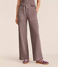 Lou & Grey Upstate Waffle Wide Leg Pants