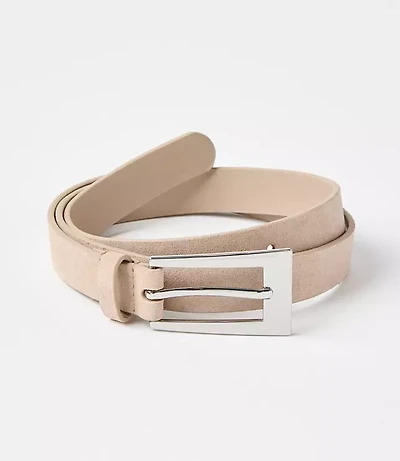 LOFT Versa Angular Suede Belt