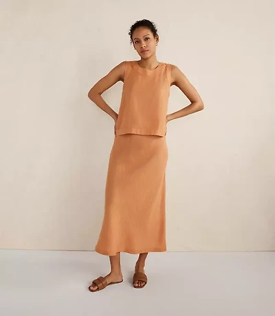Haven Well Within Linen Sleeveless Top