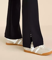Petite Lou & Grey Cozy Fleece Back Bootcut Pants