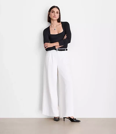 LOFT Versa 360 Knit Square Neck Top