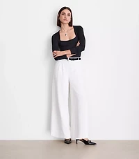 LOFT Versa 360 Knit Square Neck Top