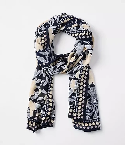 Floral Scarf