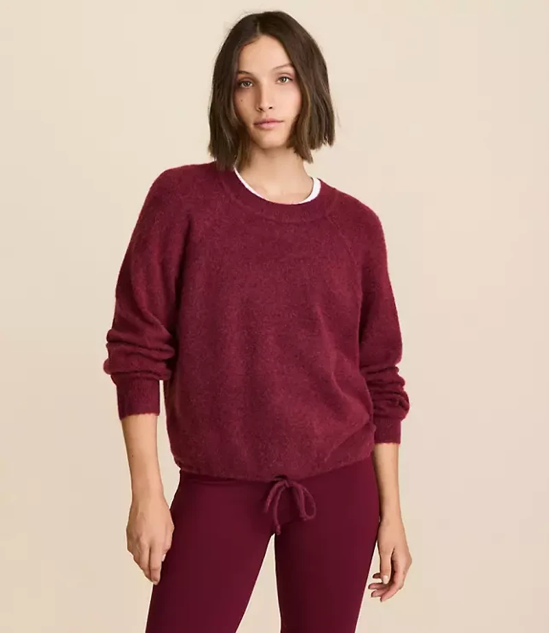 Lou & Grey Cloudstitch Drawstring Sweater