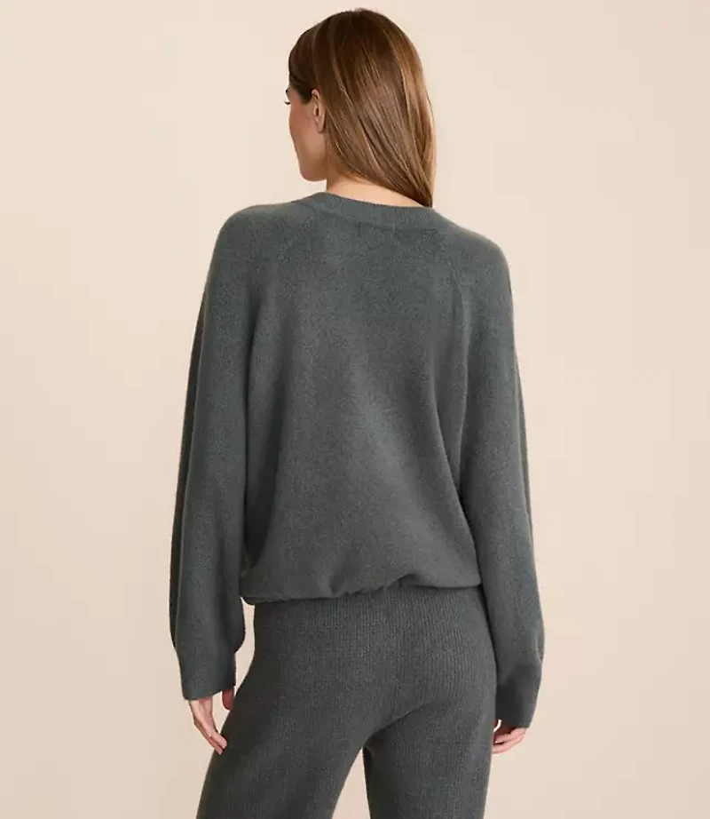 Lou & Grey Cloudstitch Drawstring Sweater