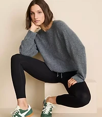 Lou & Grey Cloudstitch Drawstring Sweater
