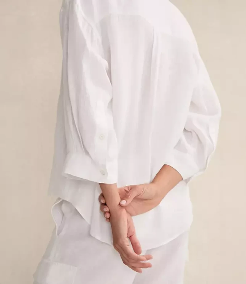 Haven Well Within Linen Scoop Neck Tunic