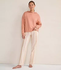 Haven Well Within Organic Cotton Poplin Mixed Stripe Sleep Pants