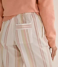 Haven Well Within Organic Cotton Poplin Mixed Stripe Sleep Pants