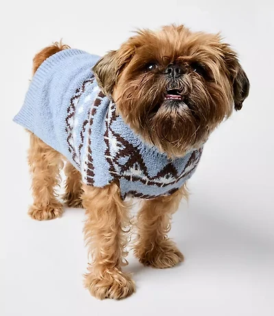 Fair Isle Dog Sweater