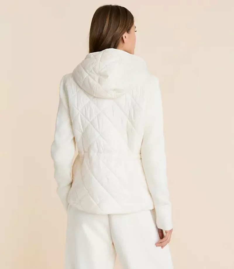 Lou & Grey Drawstring Puffer Jacket