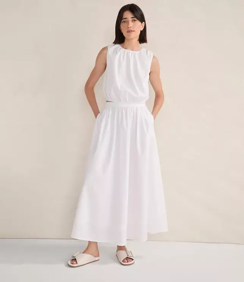 Haven Well Within Organic Cotton Poplin Bubble Top