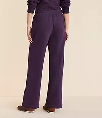 Lou & Grey Pintucked Elite Fleece Straight Pants