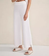 Haven Well Within Organic Cotton Linear Stitch Straight Leg Pants