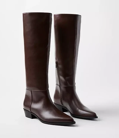 Modern Tall Riding Boots
