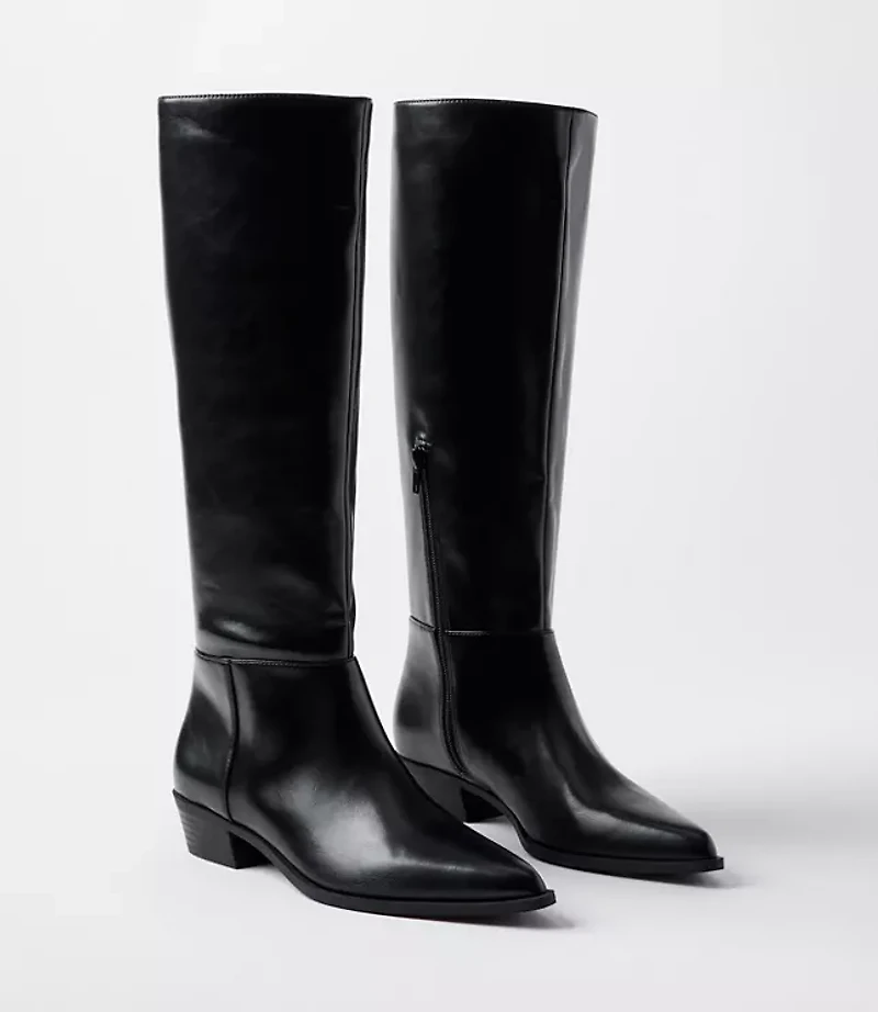 Modern Tall Riding Boots