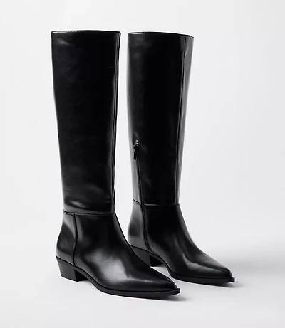 Modern Tall Riding Boots