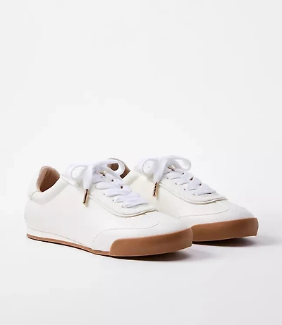 Metallic Low Profile Sneakers