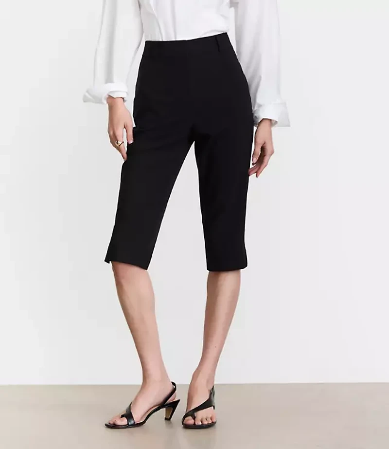LOFT Versa Seasonless Stretch Slim Crop Pants