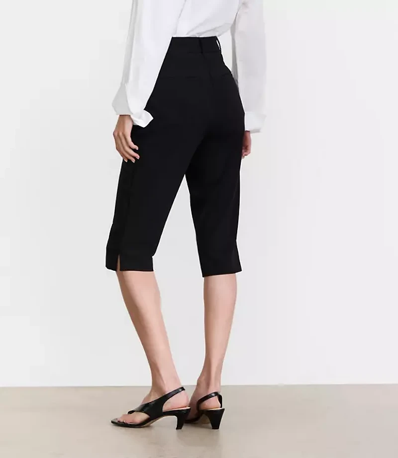 LOFT Versa Seasonless Stretch Slim Crop Pants