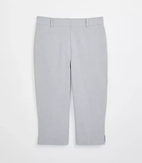 LOFT Versa Seasonless Stretch Slim Crop Pants Heather