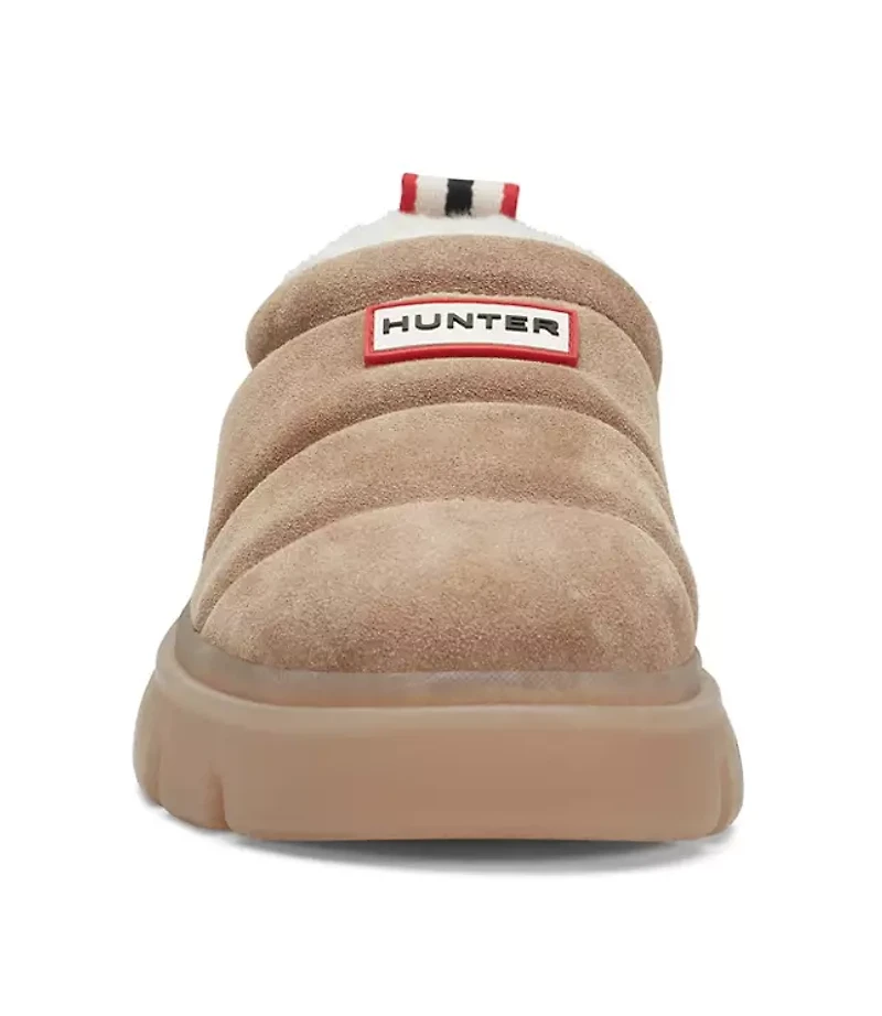 Hunter Madison Suede Slippers