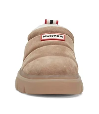 Hunter Madison Suede Slippers