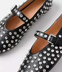 Sparkle Mary Jane Flats