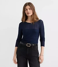 Lace Ruched Bodice Top