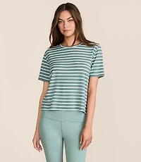Lou & Grey Striped Essential Modal Tee