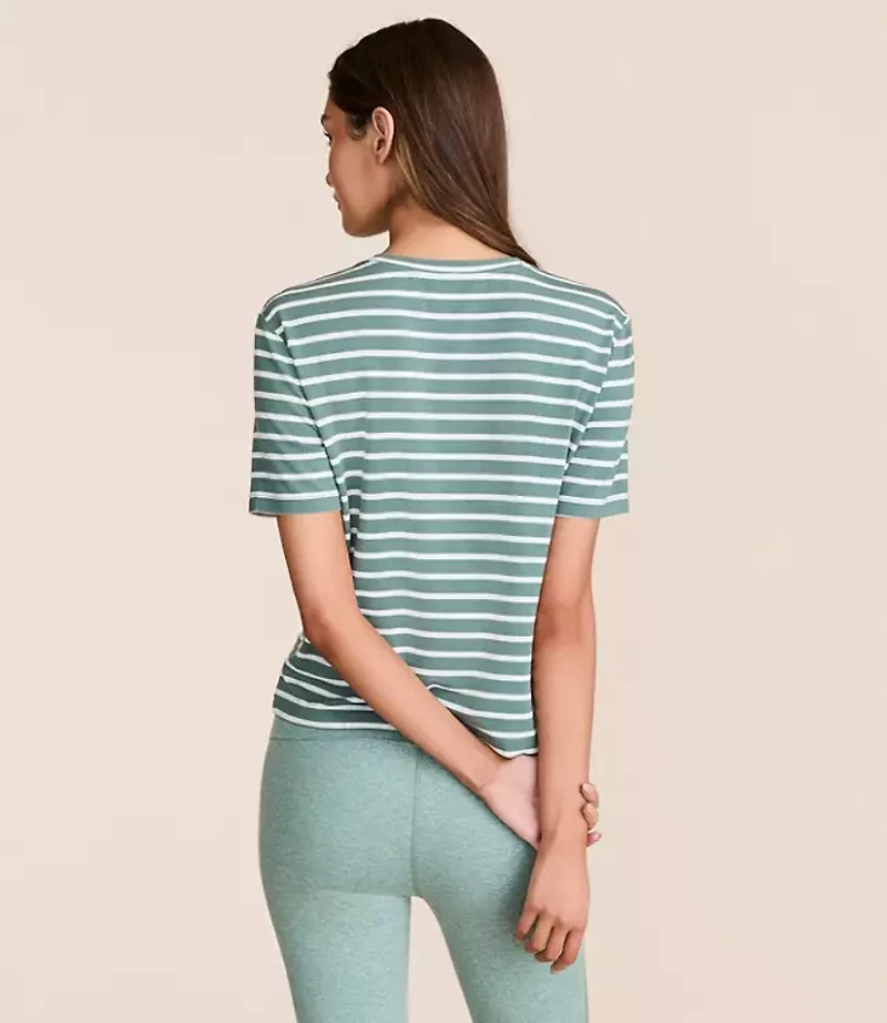 Lou & Grey Striped Essential Modal Tee