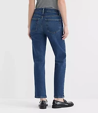 Rivete Petite Curvy Mid Rise Slim Jeans Muse Wash