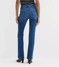 Rivete Petite Mid Rise Boot Jeans Vintage Dark Wash