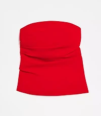 Petite LOFT Versa Crepe Drape Bustier