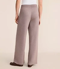 Lou & Grey Heathered Scubasoft Wide Leg Sweatpants