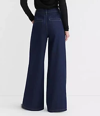 Curvy High Rise Trouser Jeans Dark Rinse