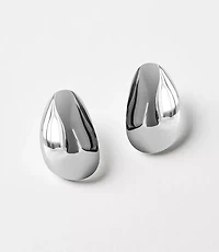 LOFT Versa Oversized Bean Stud Earrings