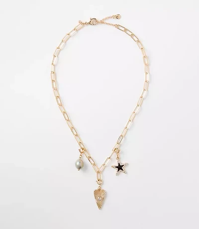 Sparkle Charm Necklace Set