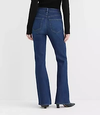 Rivete Curvy High Rise Slim Flare Jeans Muse