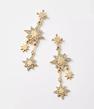 Shooting Star Drop Earrings