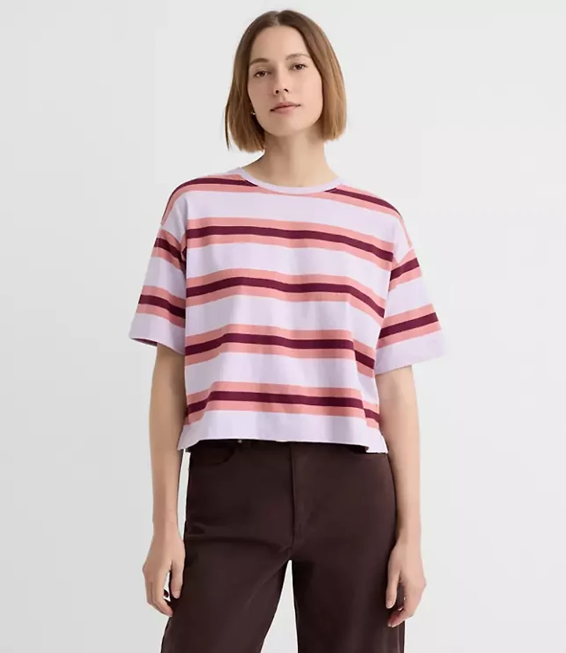 Striped Jersey Modern Tee