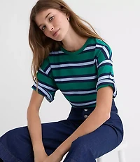 Striped Jersey Modern Tee
