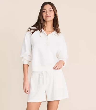 Lou & Grey Terrysoft Polo Top