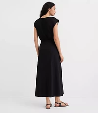 Petite Wedge Tee Midi Dress