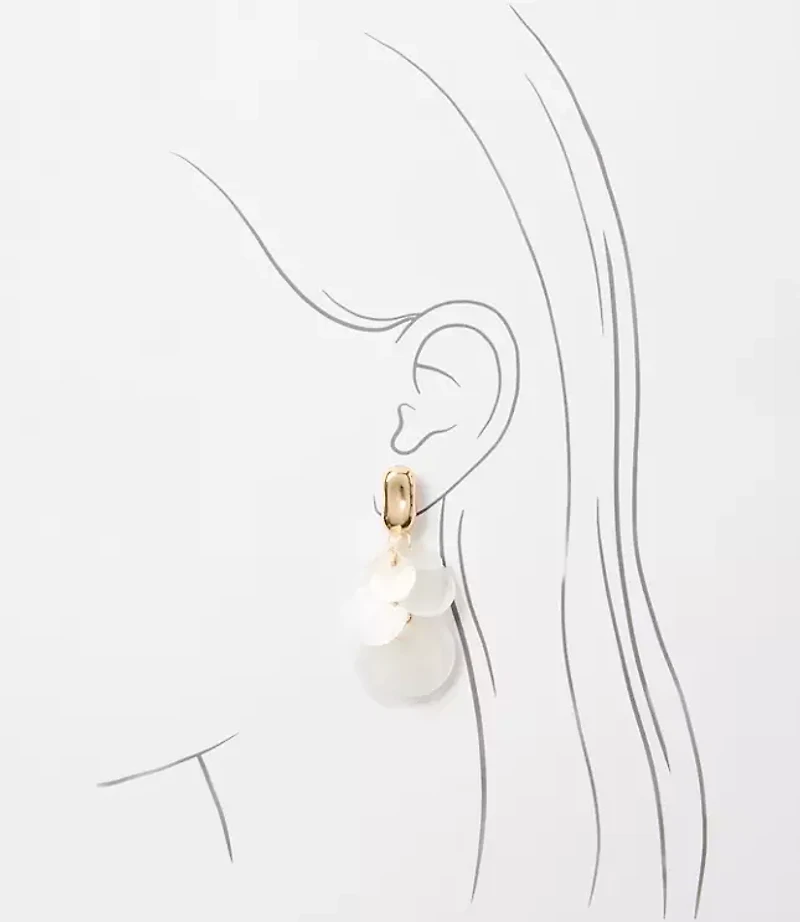 Shell Chandelier Earrings