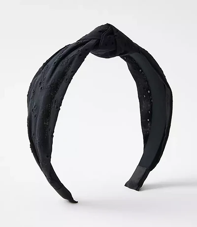 Eyelet Knot Headband