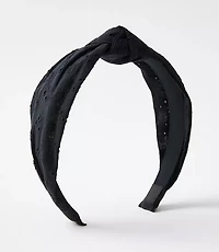 Eyelet Knot Headband