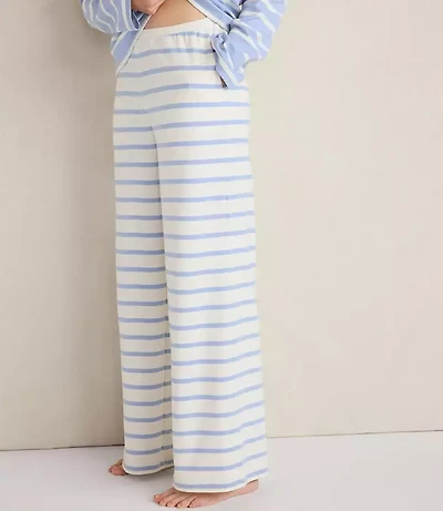 Haven Well Within Brushed Cotton Interlock Stripe Pants