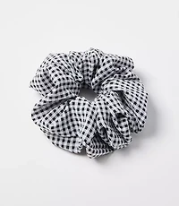 Gingham Scrunchie